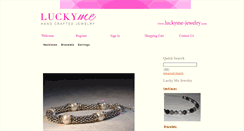 Desktop Screenshot of luckyme-jewelry.com